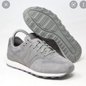 Grey new balance 696 size